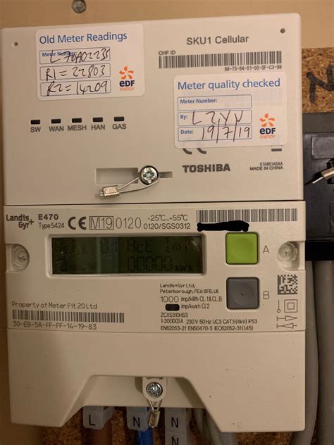 EDF smart meter log in